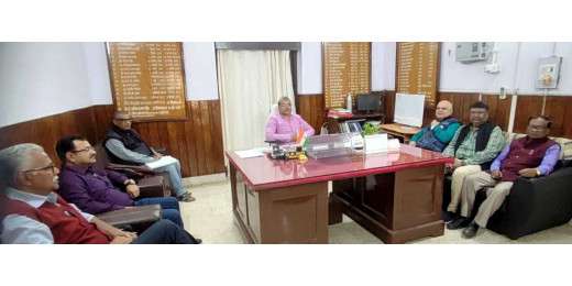 एलएस कॉलेज में खरीद व बिक्री समिति की बैठक